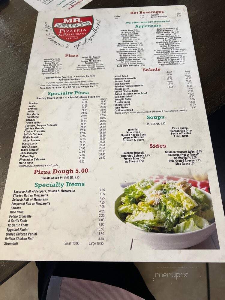 Bruno's Pizzeria & Restaurant - Lyndhurst, NJ