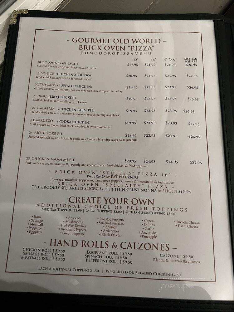 Pomodoro Pizza & Restaurant - Fort Lee, NJ