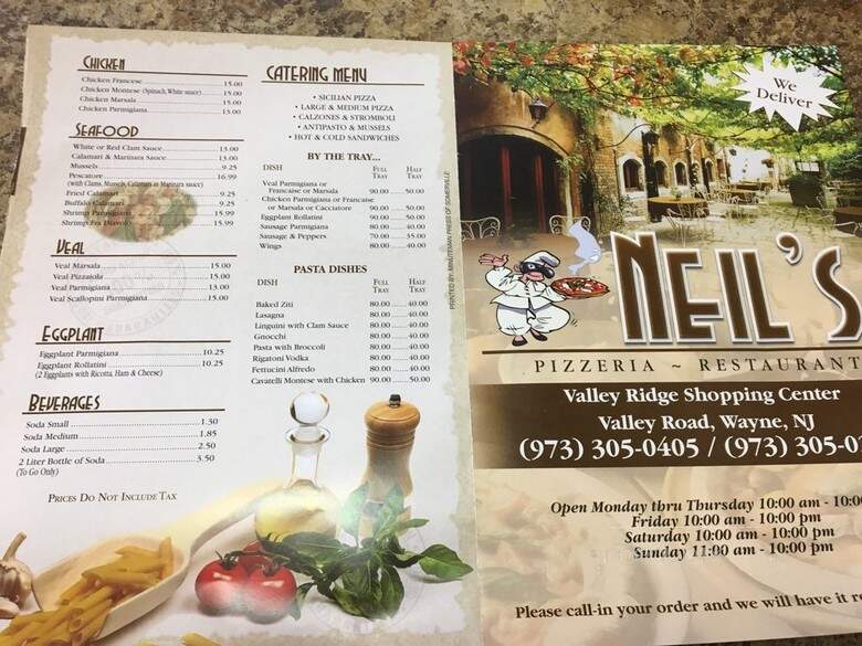 Neil's Pizzeria - Wayne, NJ