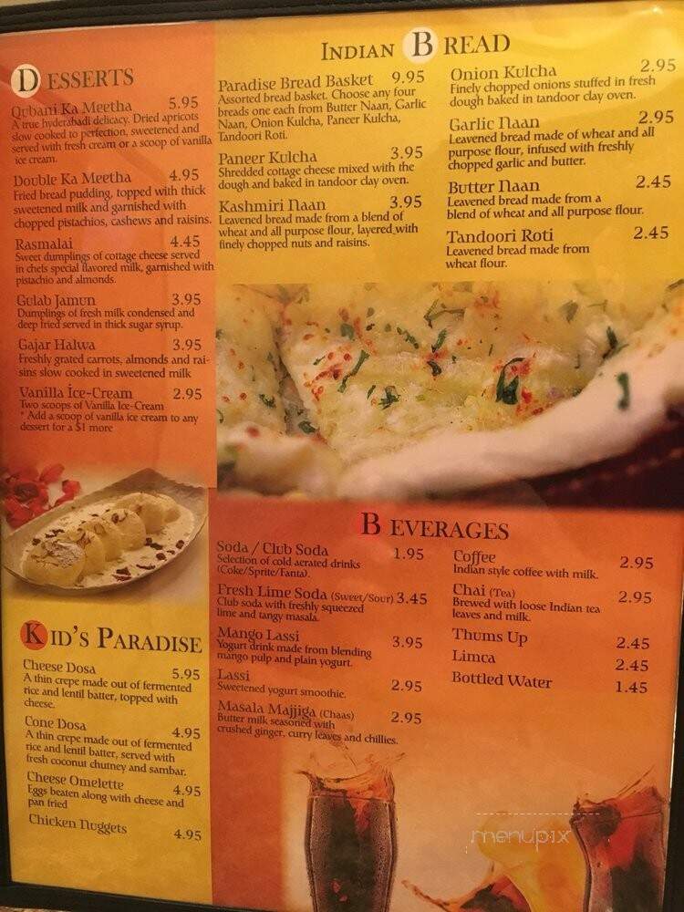 Paradise Biryani - Lawrenceville, NJ