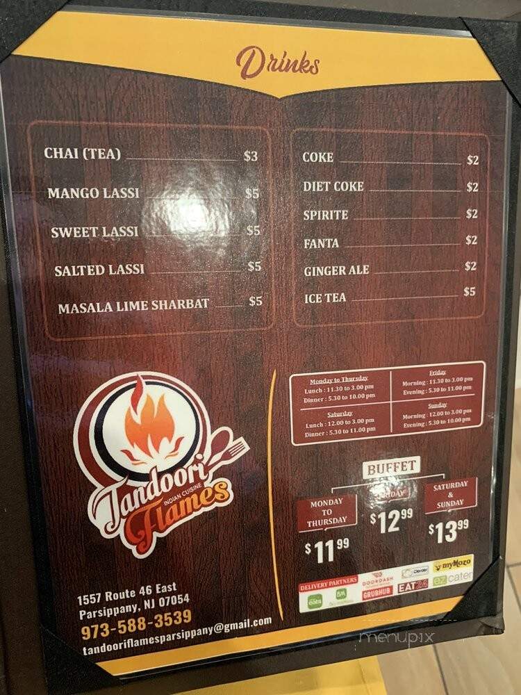 Tandoori Flames - Parsippany, NJ