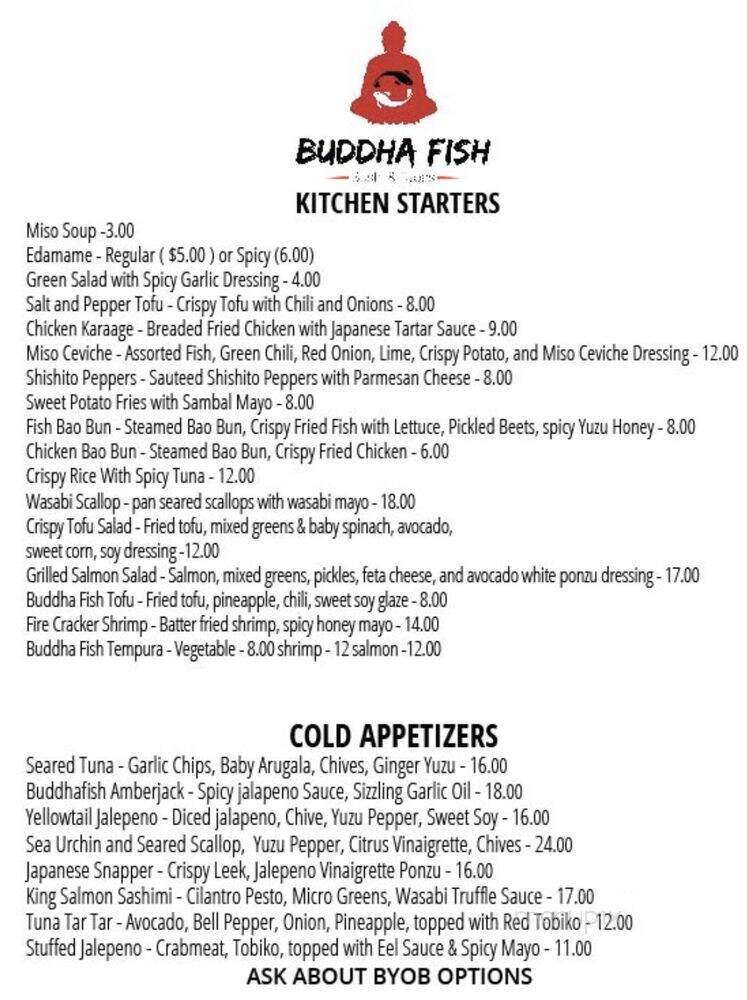 Buddah Fish - Westfield, NJ