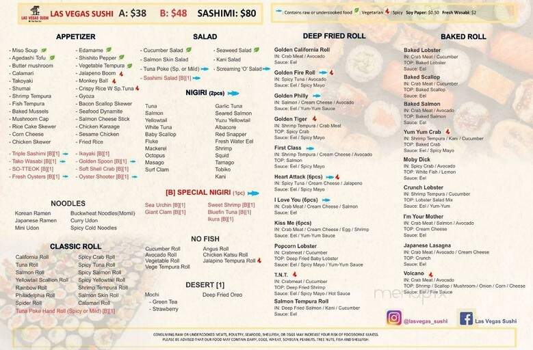 Las Vegas Sushi - Fort Lee, NJ