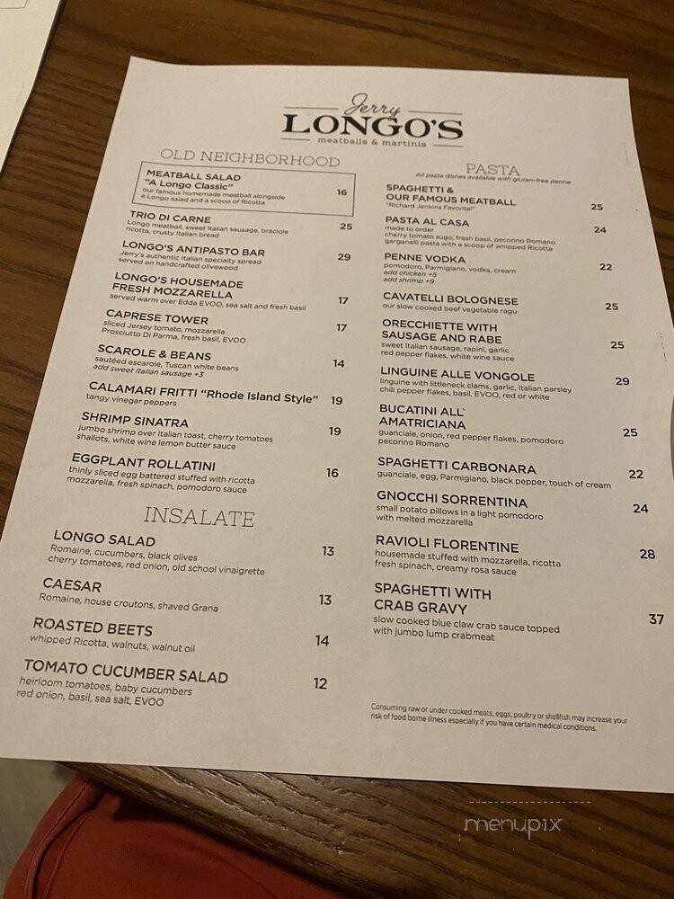 Jerry Longo's Meatballs & Martinis - Atlantic City, NJ