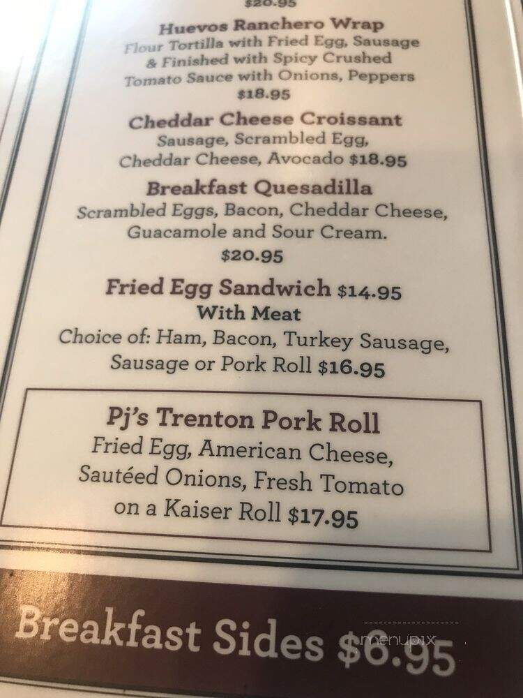 PJ's Pancake House - Lawrenceville, NJ