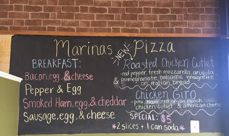 Marina's Pizzeria - Woodbury, NJ