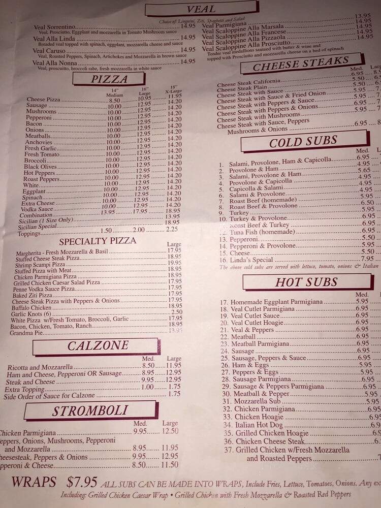 Linda's Pizza - Ocean Gate, NJ