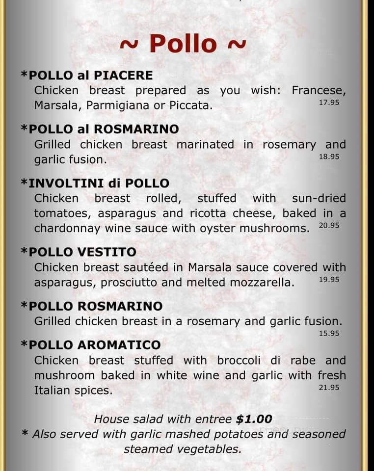 Pavinci Italian Grill - Hopatcong, NJ