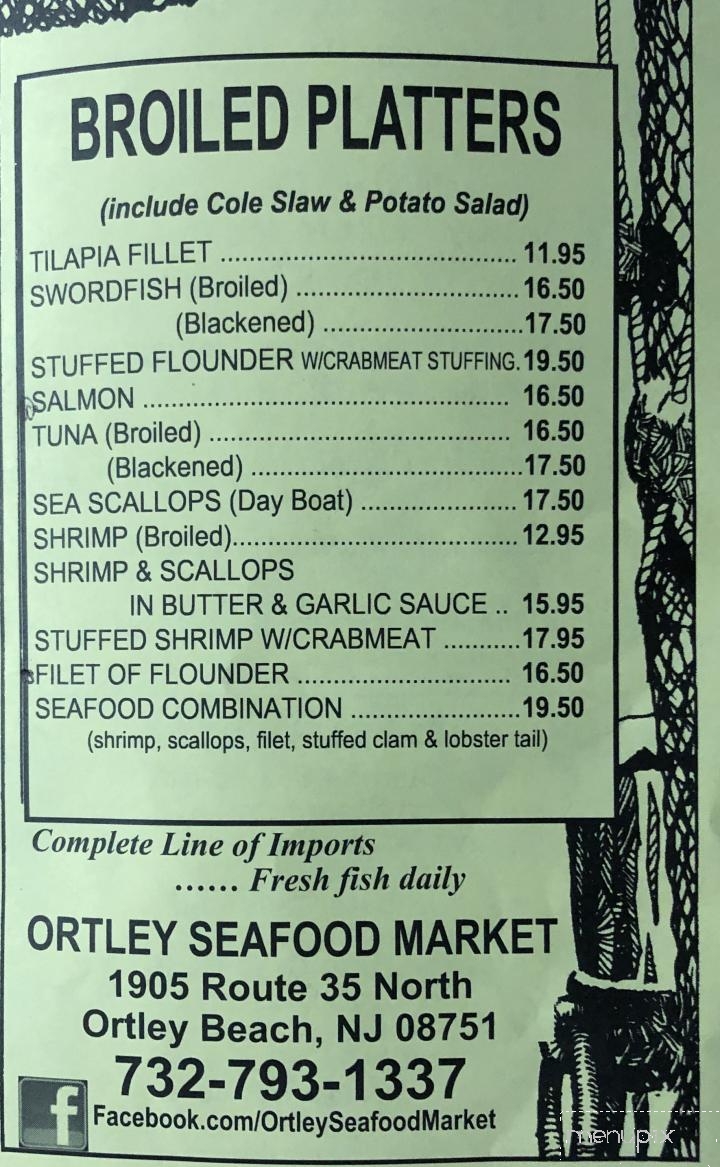 Ortley Fish Market - Ortley Beach, NJ