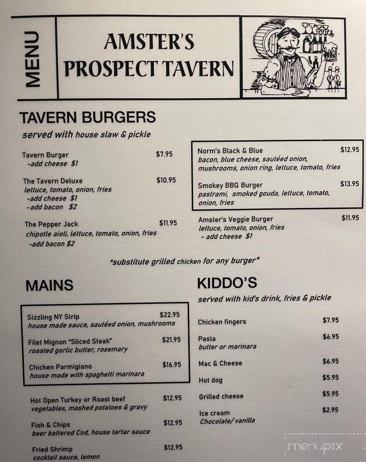 Amster's Prospect Tavern - Waldwick, NJ