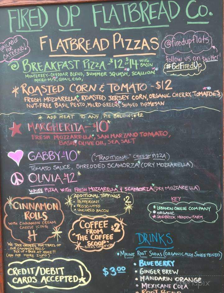 Fired Up Flatbread Company - Union Township, NJ