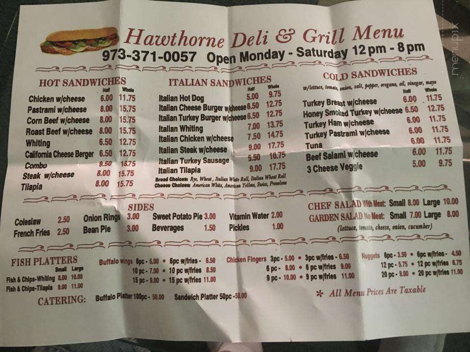 Hawthorne Deli & Grill - Newark, NJ