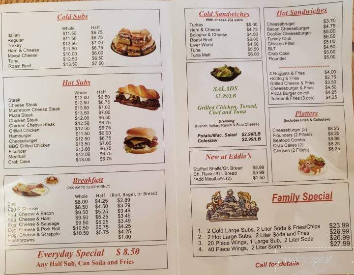 Eddie's Corner Deli & Pizzeria - Millville, NJ