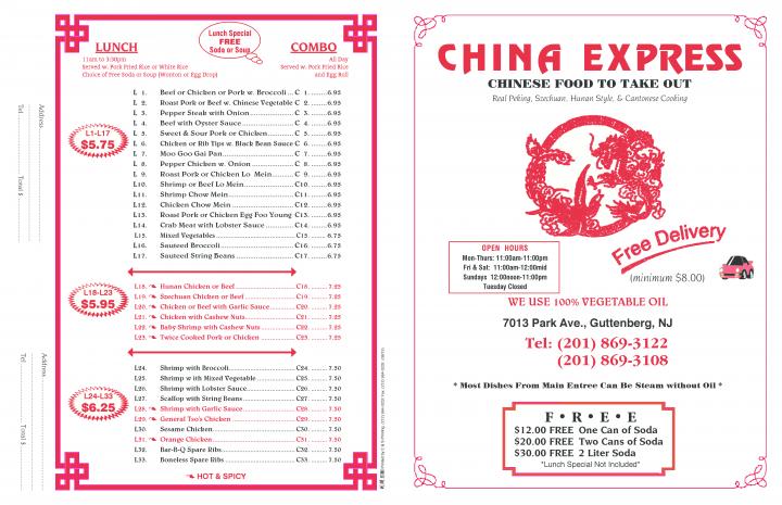 China Express - Guttenberg, NJ