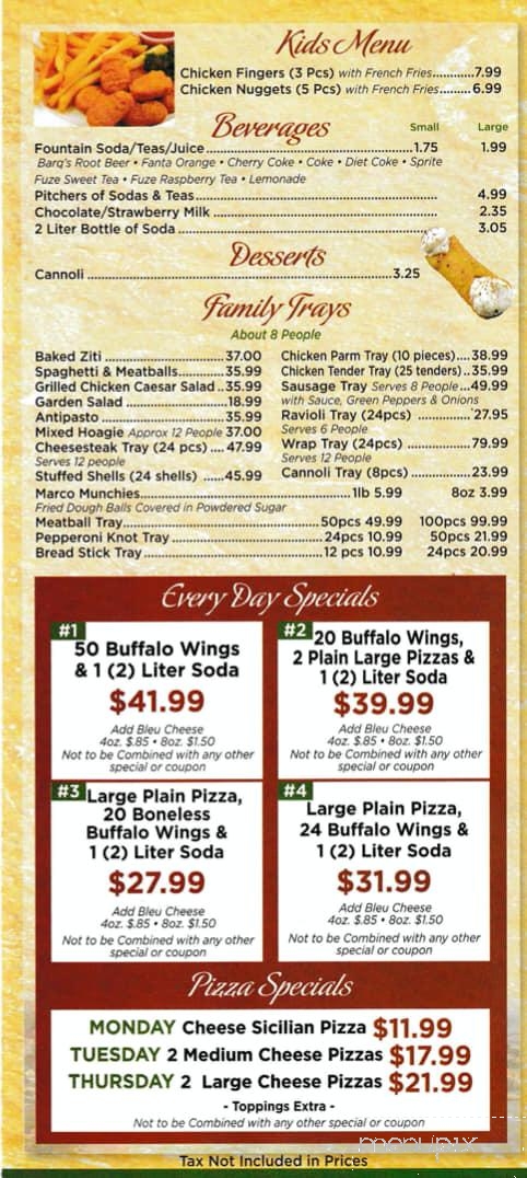 Palermo's Pizzeria & Restaurant - Williamstown, NJ