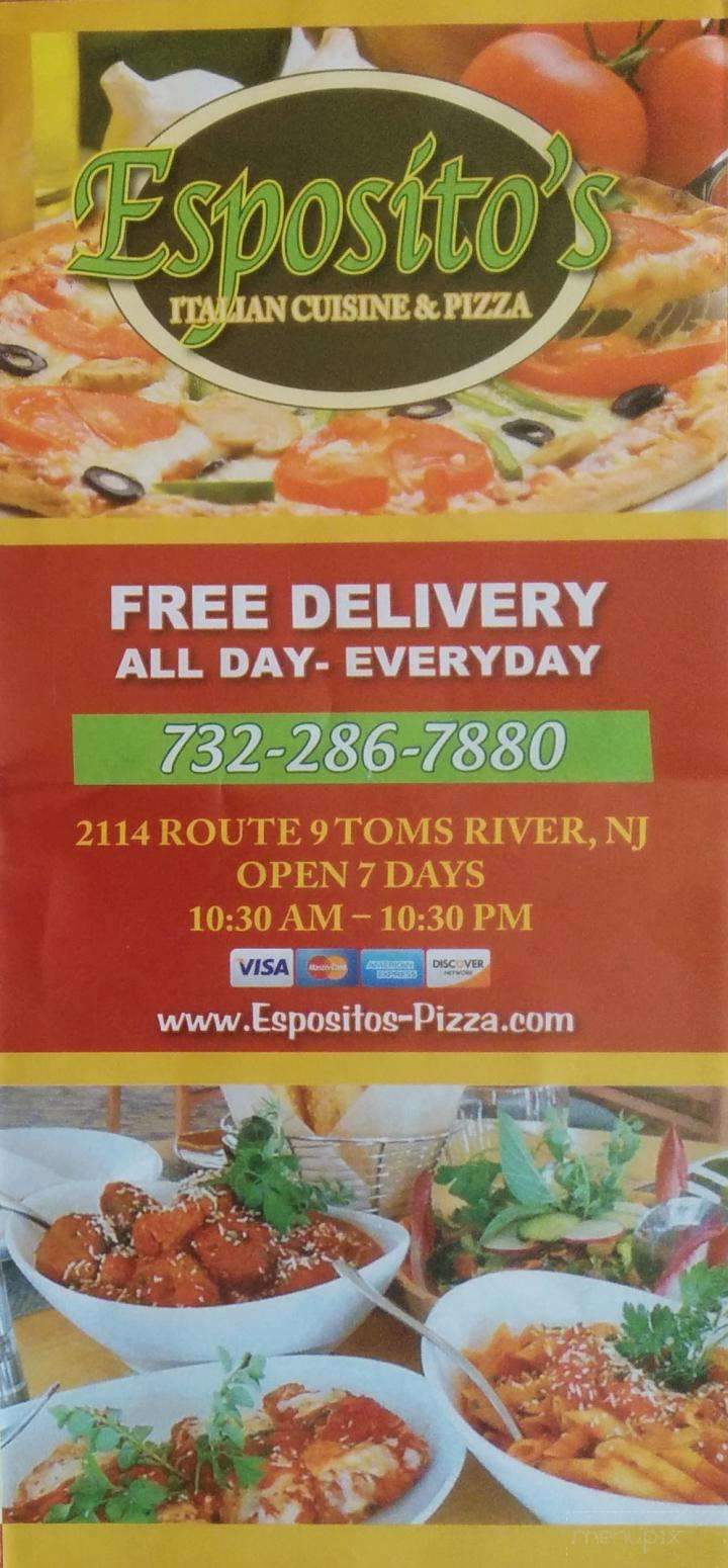 Esposito's Pizzeria - Toms River, NJ