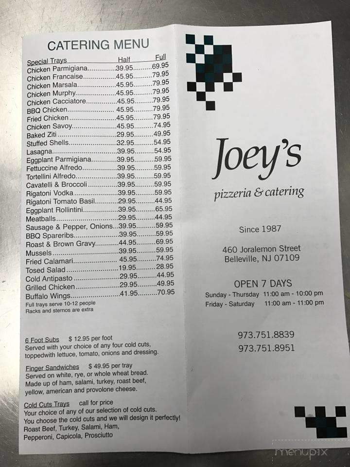 Joey's Pizzeria - Belleville, NJ