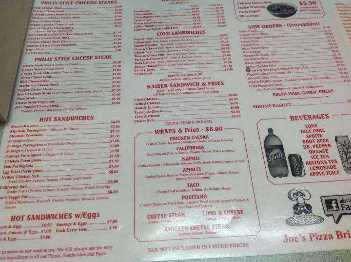 Joe's Pizza - Bridgeton, NJ