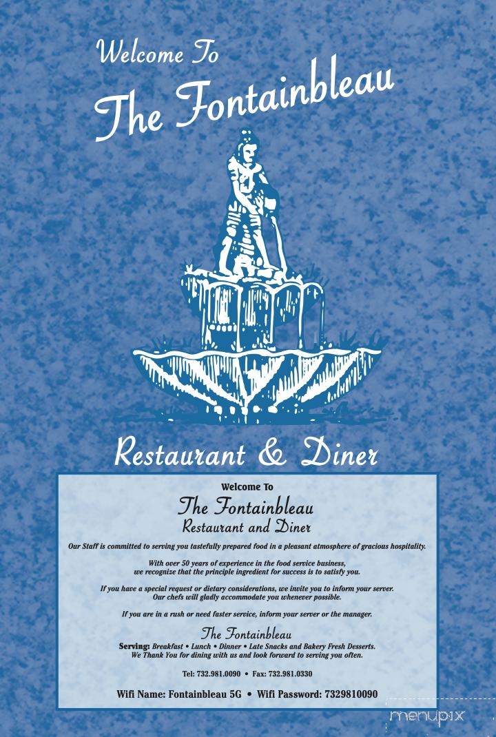 Fontainbleau Diner Restaurant - Piscataway, NJ