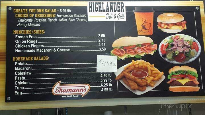 Highlander Deli - West Milford, NJ