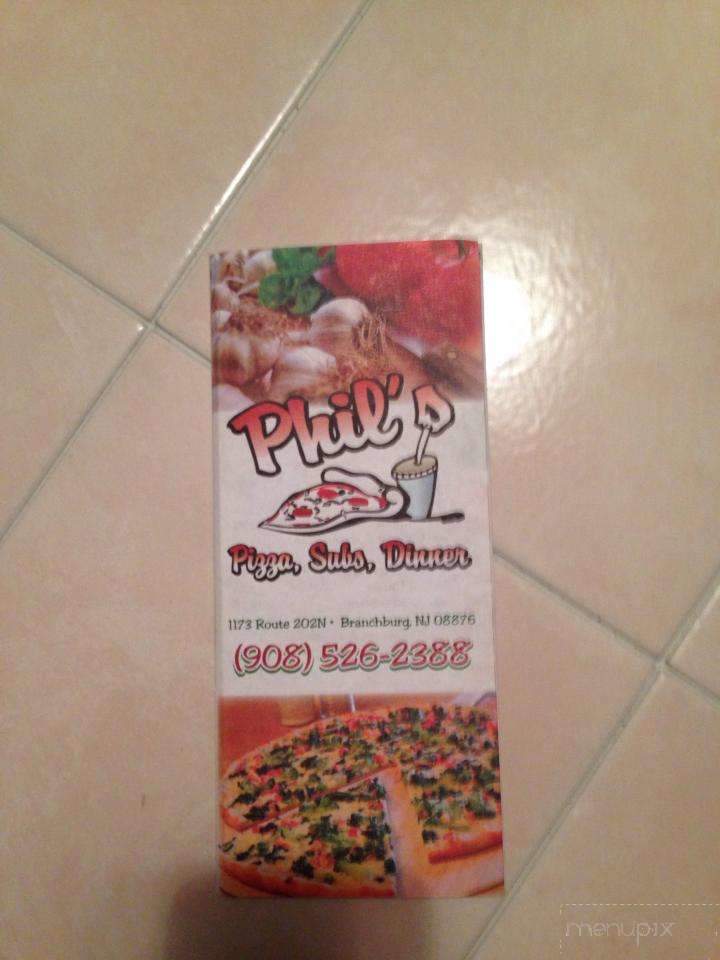 Phil's Pizza & Subs - Branchburg, NJ