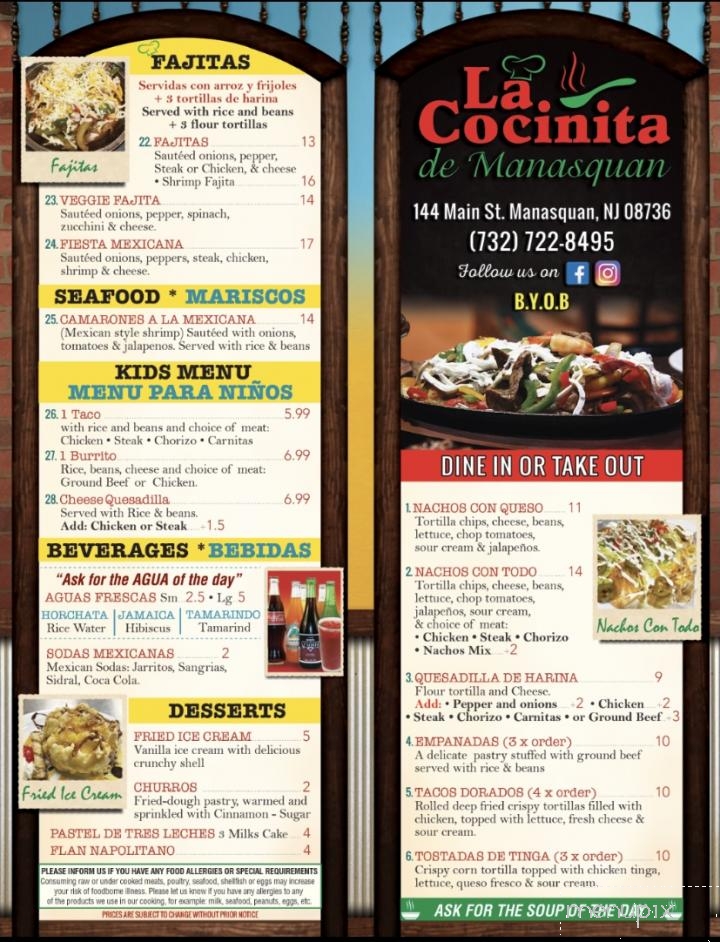 La Cocinita de Manasquan - Manasquan, NJ