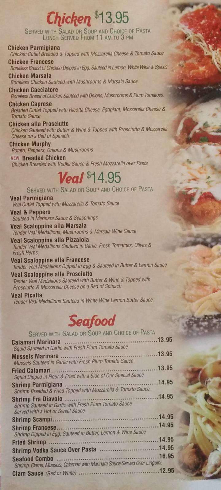 Sal's Italian Restaurant & Pizzeria - Toms River, NJ