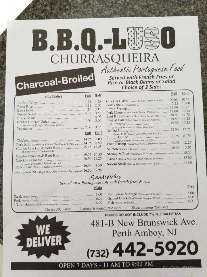 Bar-B-Q Luso - Perth Amboy, NJ