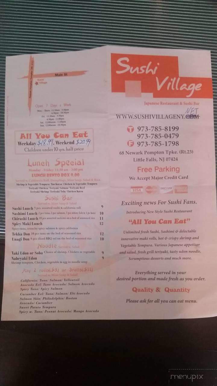 Sushi Village - Little Falls, NJ